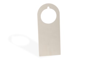 PLACA PUERTA 9.5X23.5X0.5CM CHOPO