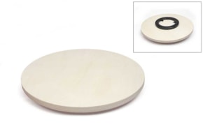 PLATO RED. D.39X1.5CM C/SISTEMA ROTATIVO