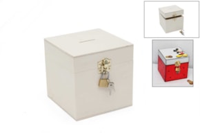 MEALHEIRO 13x13x13CM C/ CADEADO