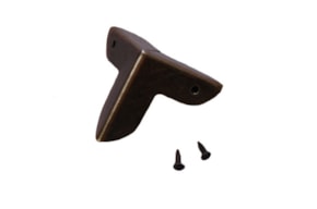 SET 16 CANTOS DOURADO ENVELHECIDO 2.1X2.1CM