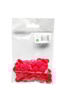 PR * SET 20 PRESSURE BUTTONS 1.24CM PINK FUSHIA