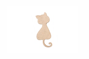 SET 12 GATOS 8x3.3x0.3CM DM