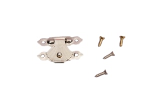 SET 6 CIERRE CROMADO 3X2CM