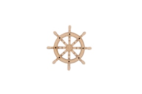 SET 12 TIMONES 5x5x0.3CM DM