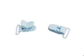 SET 12 MOLAS P/CHUPETA 2.4X4.2CM AZUL BEBE