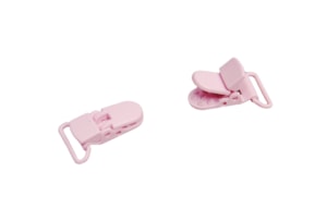 SET 12 PACIFIER SPRINGS 2.4X4.2CM PINK