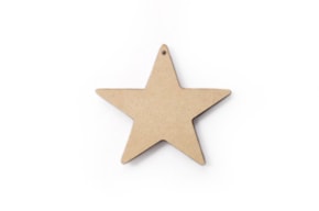SET 12 ESTRELAS 16.8X15X0.3CM MDF