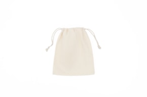 SET 4 SACOS TECIDO CRU C/CORDEL 20X24CM