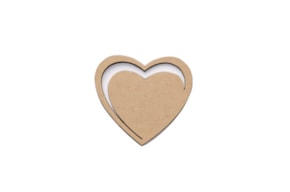 SET 12 CORAZONES 10X9.5X0.3CM DM
