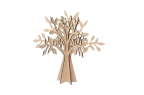 TREE 47X46X0.5CM MDF