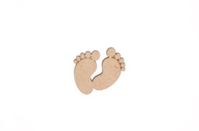 SET 12 PIES 3X3X0.3CM DM