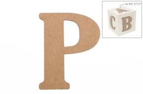 SET 6 LETRAS P 13.7X0.3CM DM
