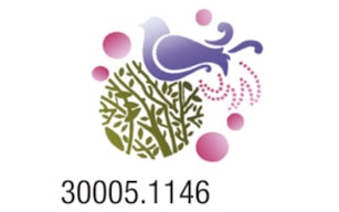 STENCIL 10X10CM PASSARO 300051146 ACRILEX