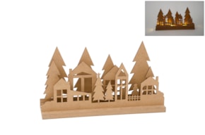CENARIO NATAL C/LED 30X8X16X1.2CM MDF