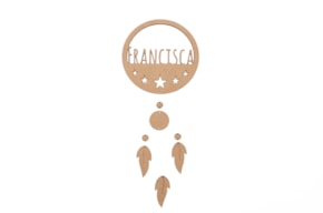 CAÇA SONHOS C/NOME PERSONALIZAVEL