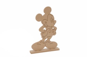 RATÓN C/LED 40X1.2CM MDF C/BASE