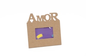 P.FOTO(10x15cm) RECT. AMOR 25X25.5X1.2CM MDF