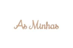 SET 12 PALAVRAS AS MINHAS 13.6X3X0.3CM MDF