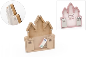 KIT QUADRO MEALHEIRO CASTELO 20.2X23X1.6CM MDF