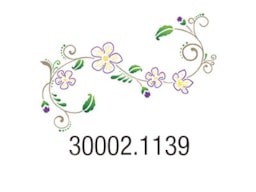 STENCIL 21X15CM  FLORAL 300021139 ACRILEX