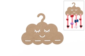 SET 2 NUVENS PARA FITAS 30X22.4X0.3CM MDF