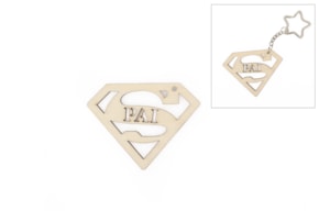 SET 12 PLACAS SUPER PAI 7.5X5.7X0.4CM CHOUPO