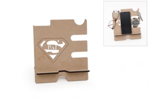 PORTA ACESSÓRIOS SUPER PAI 19X21.6X0.5CM MDF