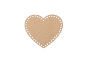 BASE CORAÇÃO COM FUROS