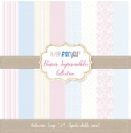 BLOCO 24 PAPEIS SCRAP 30.5X30.5CM  BASICS PFY-060