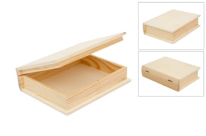 CAIXA  LIVRO 23x18x6CM