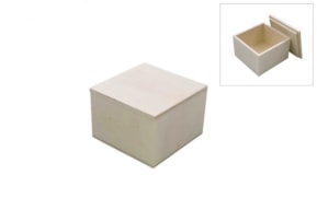 WOOD BOX 7x7x5CM