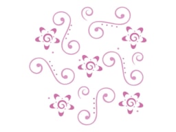 STENCIL 13X13CM ARABESCOS4 300011195 ACRILEX