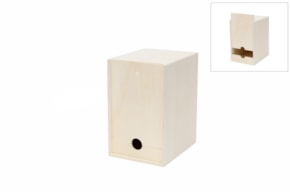 WOODEN BOX 17.5x23x28CM