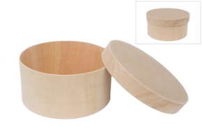 WOODEN BOX D.40 X 20CM