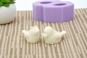 MOLDE SILICONE 4X2.5X2.5CM MLD001 PASSAROS