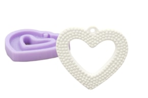 MOLDE SILICONE 8X7.5X1CM MLD021 CORAÇAO
