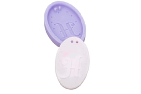 PR * MOLDE SILICONE C/LETRA H 7.5X5.5X1.2CM MLD043