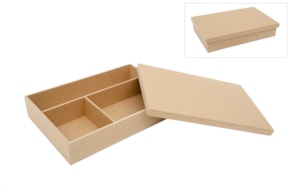 CAJA DE BAUTIZO 38X25x7.5CM MDF