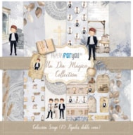 PR * BLOCO 10 PAPEIS SCRAP 30.5X31.8CM DIA MAGICO MENINO PFY-3619