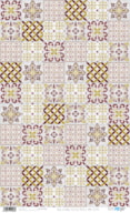 PAPEL ARROZ 54X33CM AZULEJOS MOSAICO PFY-1906