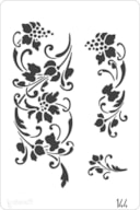 STENCIL 20X30CM  144 BORDAS