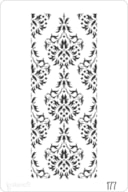 STENCIL 20X30CM  177 ARABESCOS