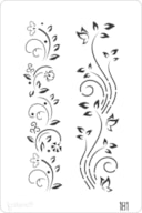 STENCIL 20X30CM  181 ARABESCOS
