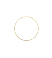 ARO METAL REVESTIDO DOURADO D.15CM RAYHER