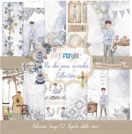 PR * BLOCO 12 PAPEIS SCRAP 30x30cm DIA PARA RECORDAR PFY-10047