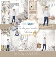 BLOCO 12 PAPEIS SCRAP 30x30cm DIA PARA RECORDAR PFY-10076