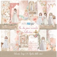 PR * BLOCO  36 PAPEIS SCRAP 15x15cm DIA PARA RECORDAR PFY-10094