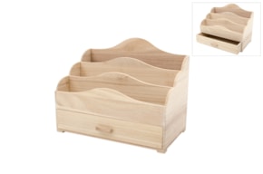 CAIXA 3 DIV. C/GAVETA 31X17.5X25CM