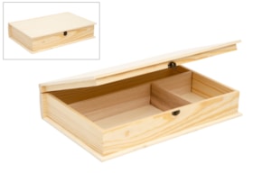 CAIXA DE BATIZADO LIVRO  25.5X8X38CM