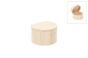 WOODEN BOX  8X7X5CM